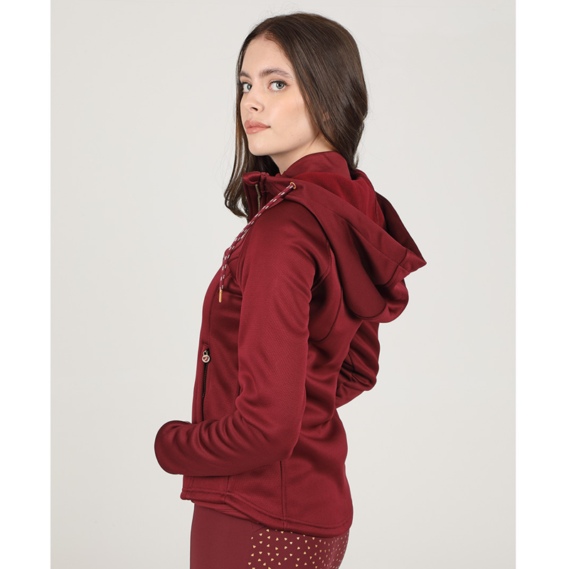 Aubrion Kilburn Hoodie - Wine-1