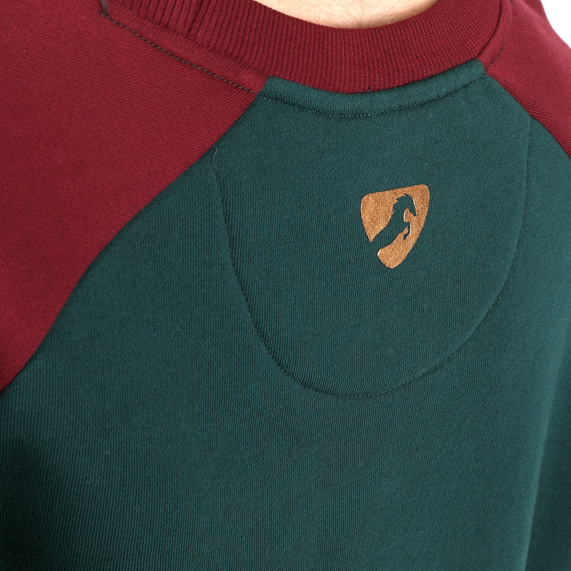 Aubrion Boston Sweatshirt - Dark Green-1