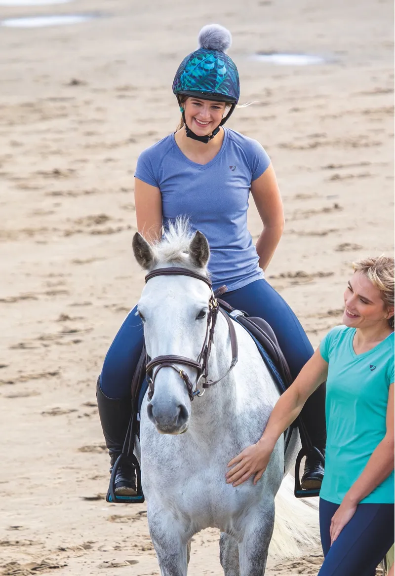 Aubrion Ladies Elverson Tech T-Shirt - Navy-1
