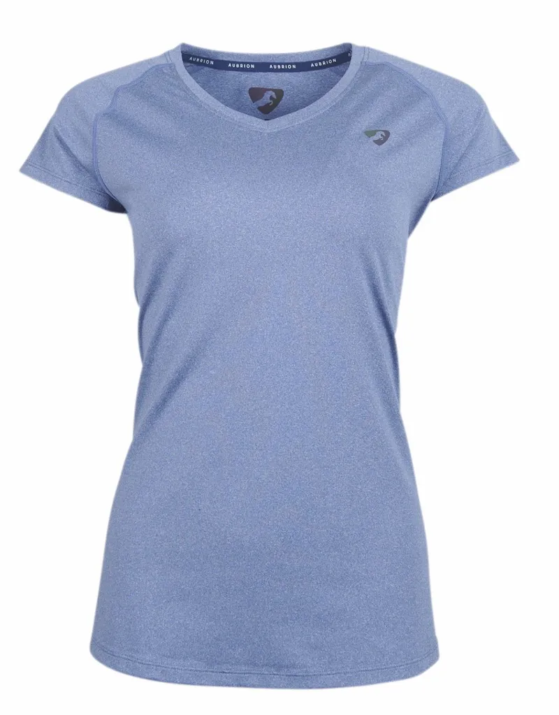 Aubrion Elverson Tech Womens T-Shirt in Blue