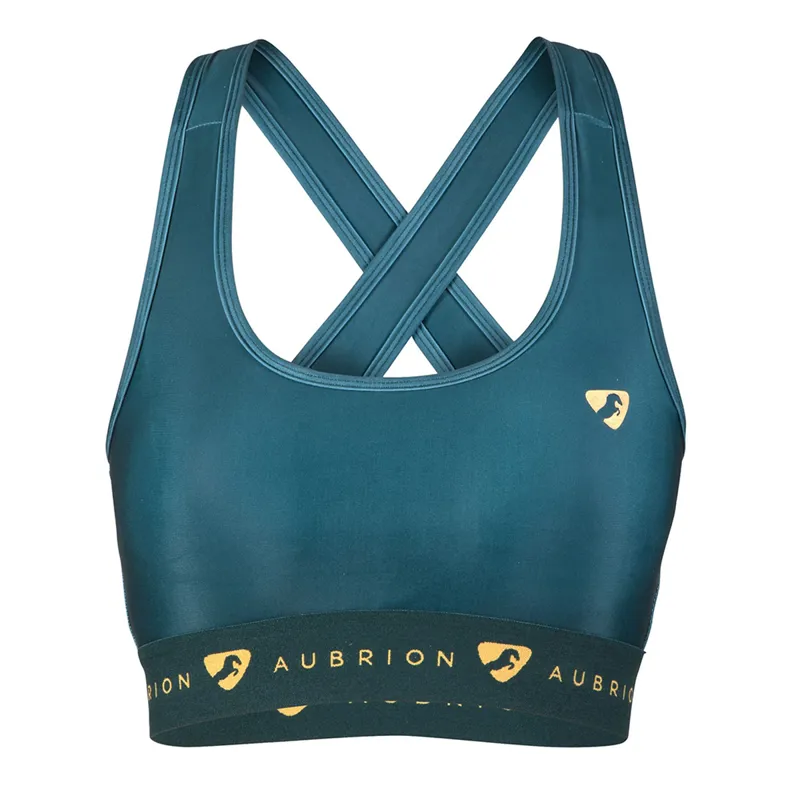 Aubrion Dagenham Sports Bra - Dark Green
