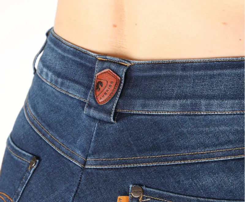 Aubrion Putney Denim Breeches - Dark Blue-3