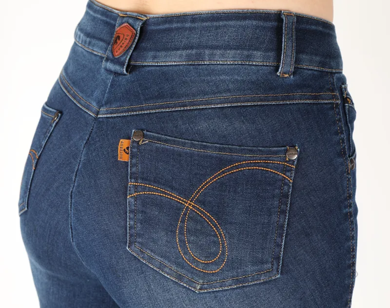 Aubrion Putney Denim Breeches - Dark Blue-2