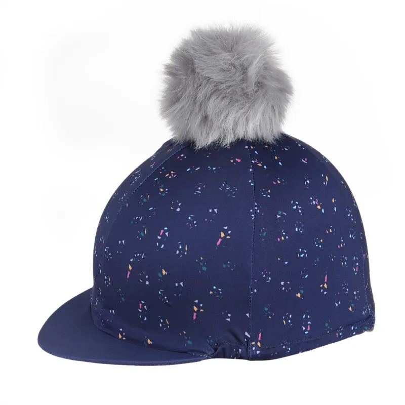 Aubrion Hyde Park Hat Cover - Navy Ditsy