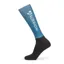 Aubrion Hyde Park Cross Country Socks - Teal Ditsy