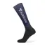 Aubrion Young Rider Hyde Park Cross Country Socks - Navy Ditsy