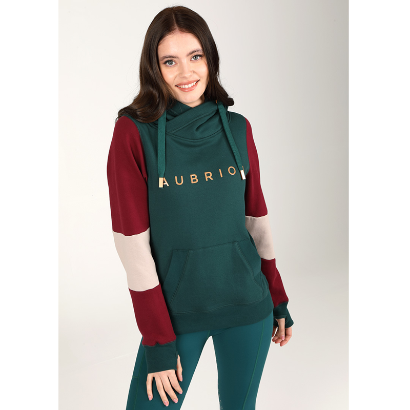 Aubrion Latimer Hoodie - Dark Green-2