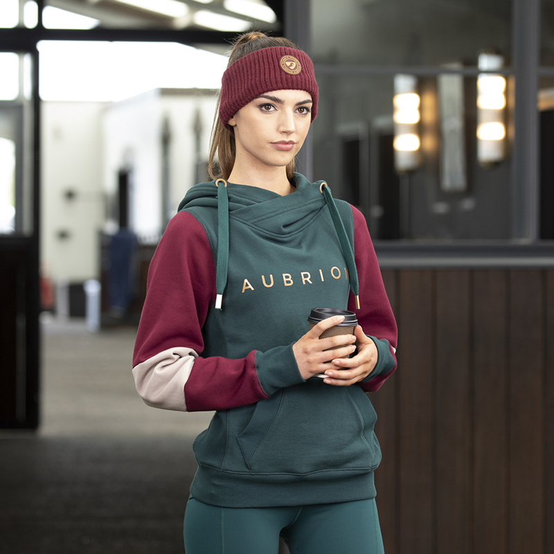Aubrion Latimer Hoodie - Dark Green-3