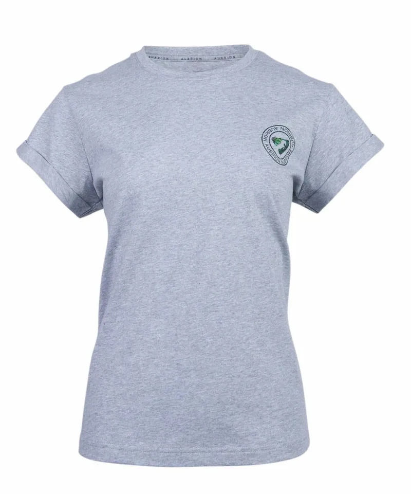 Aubrion Croxley Girls T-Shirt in Grey