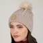 Aubrion Northwood Fleece Lined Hat - Mushroom