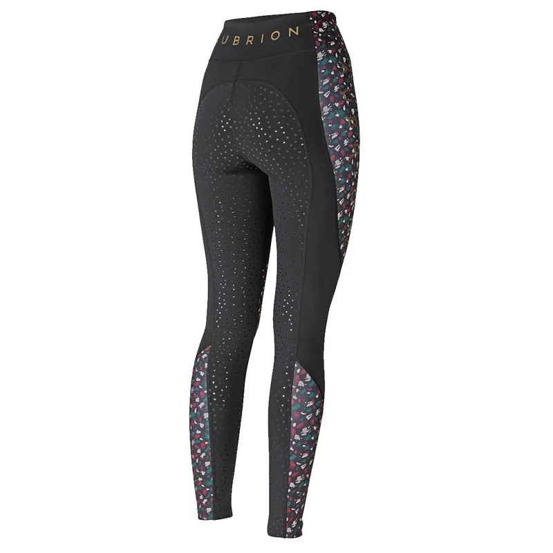 Aubrion Young Rider Broadway Riding Tights - Brushstroke-2