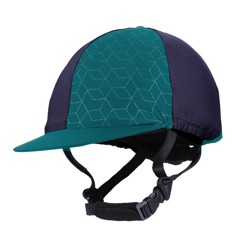 QHP Helmet cover Eldorado - Deep Lake