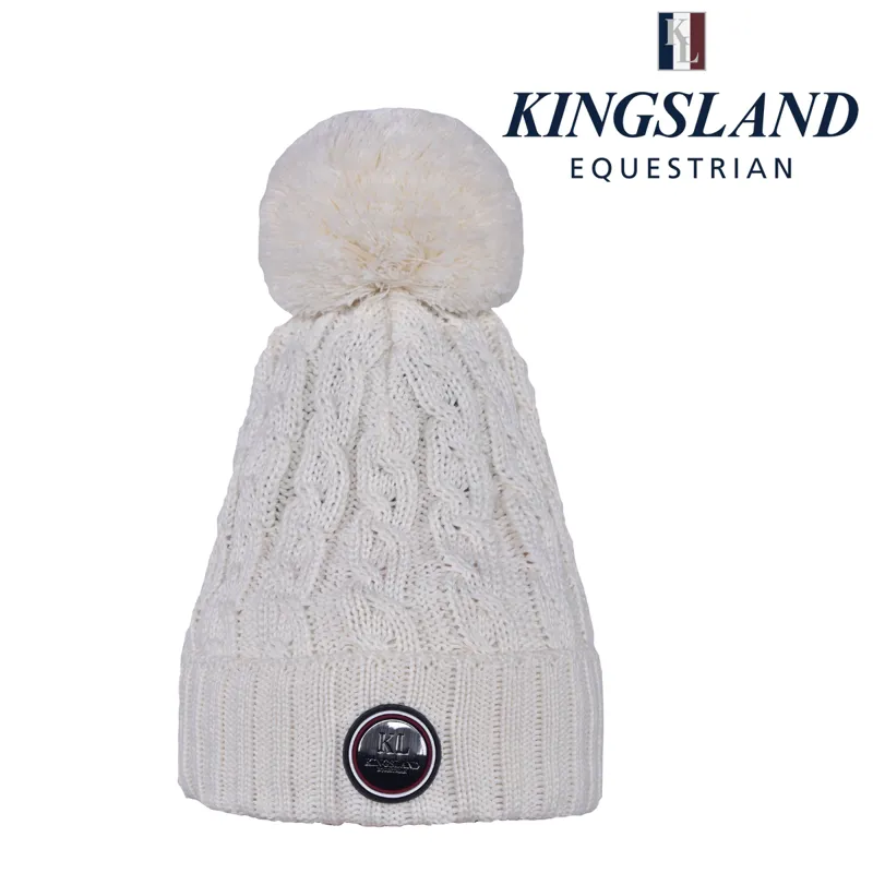 Kingsland Iroquis Ladies Knitted Hat - Cream