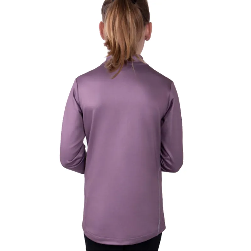 QHP Junior Instant Heating Shirt Loua - Sweet Grape-1