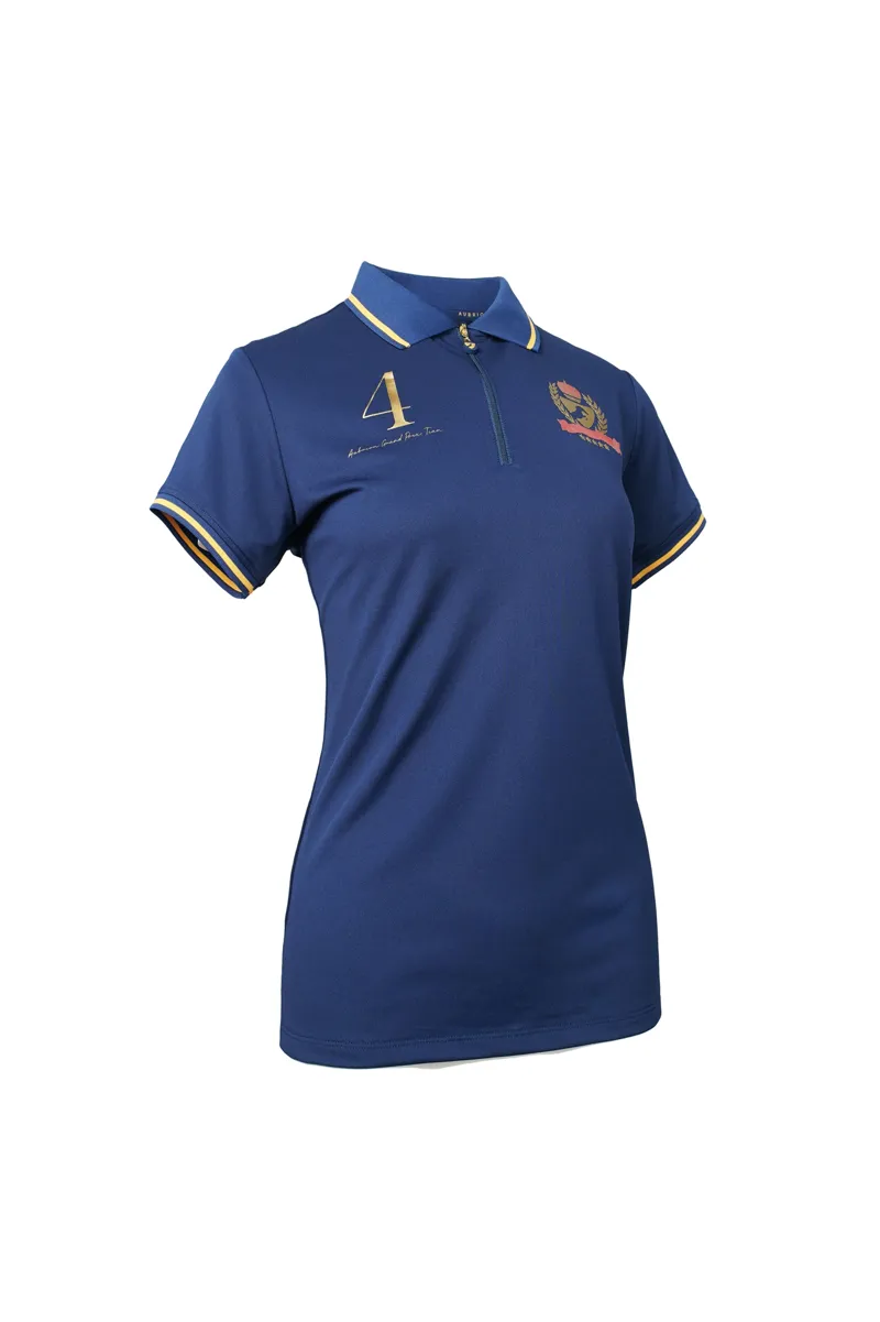 Aubrion Team Tech Polo - Navy