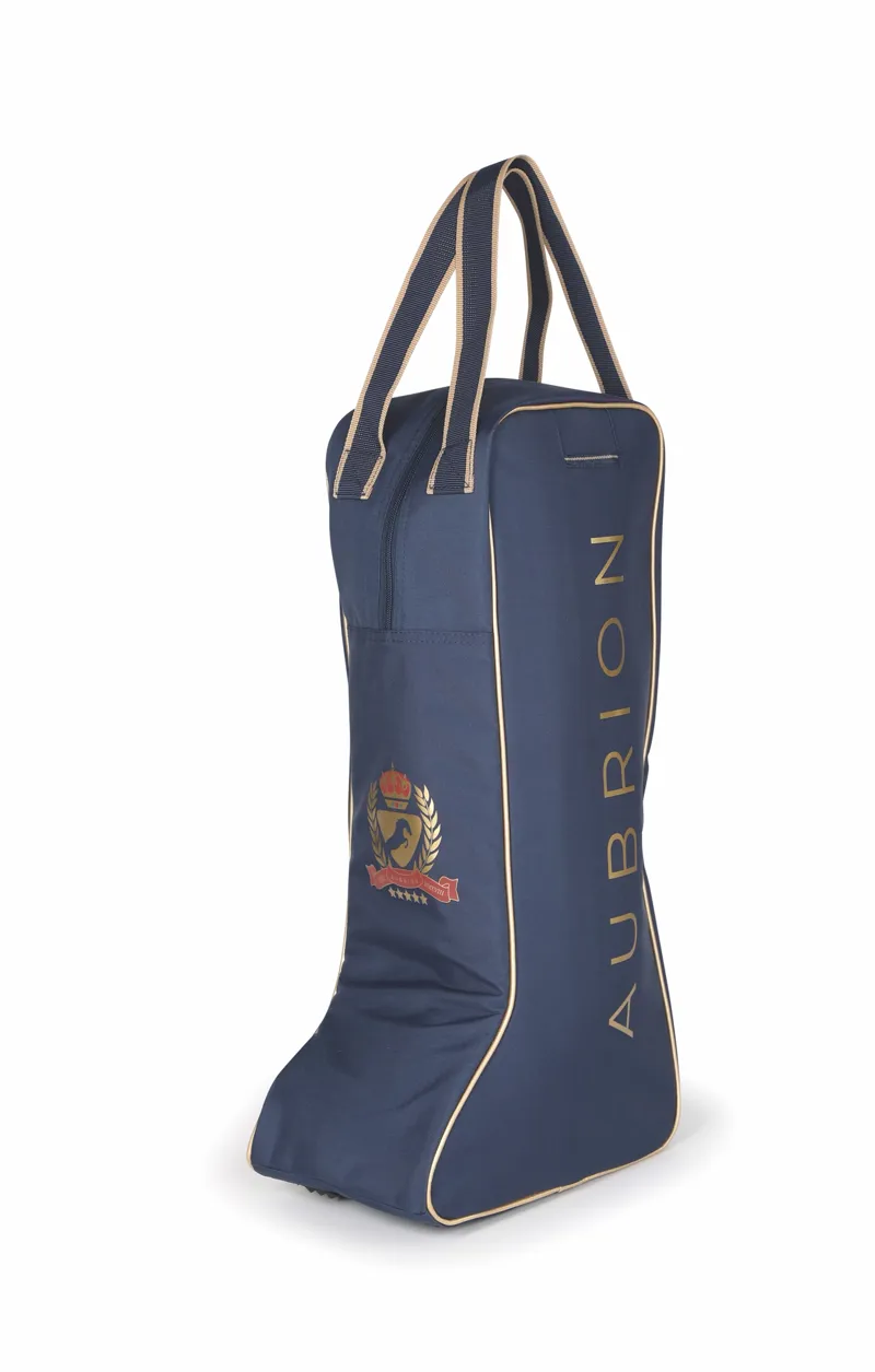 Aubrion Team Long Boot Bag in Blue