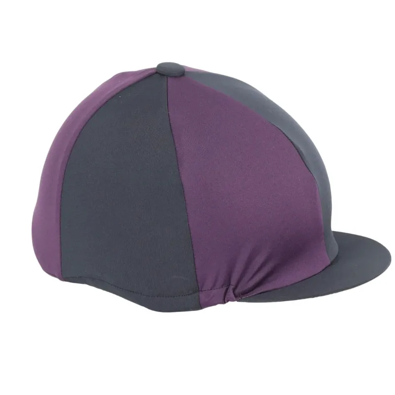 Hat Cover - Black/Plum