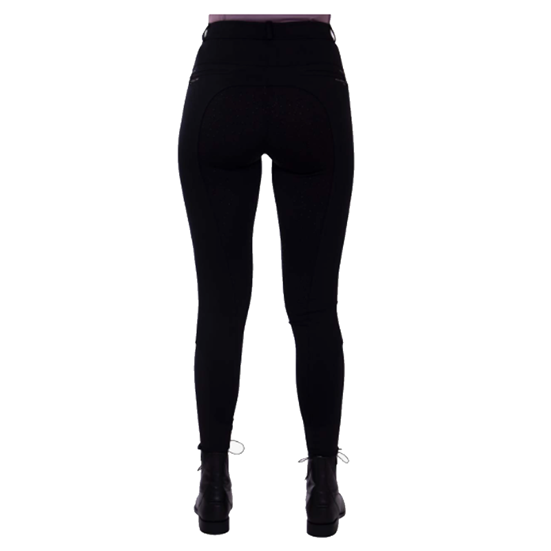 QHP Monica Full Grip Breeches - Black-1
