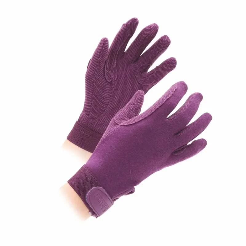 Aubrion Newbury Children's Gloves - Purple