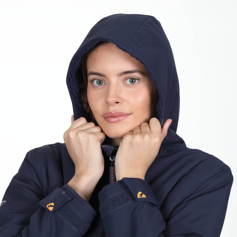 Aubrion Adults Core All Weather Robe - Navy-4