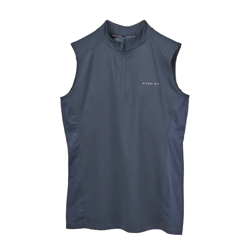 Aubrion Young Rider Revive Sleeveless Base Layer - Navy