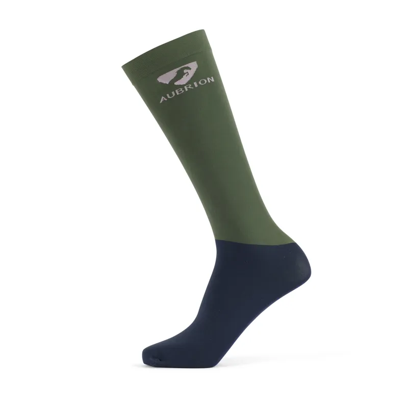 Aubrion Cadence Performance Socks - Olive