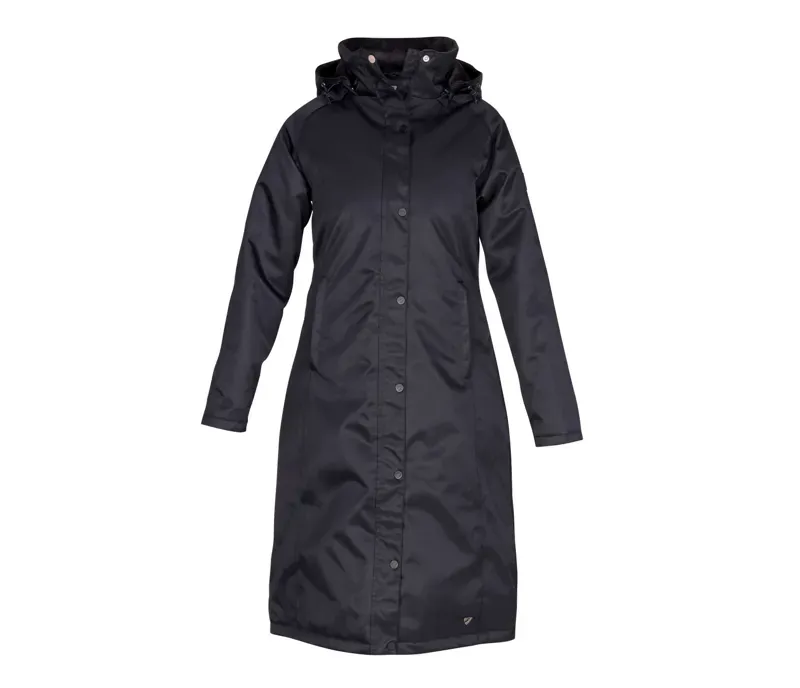 Aubrion Halcyon Long Waterproof Coat - Black