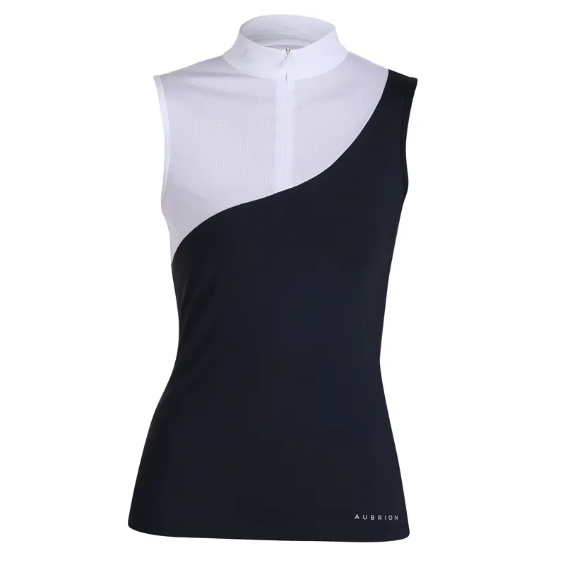 Aubrion Young Rider Luton Show Shirt - Navy