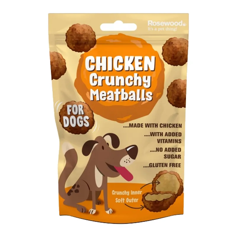 Rosewood Chicken Crunchy Meatballs For Dogs - 140g