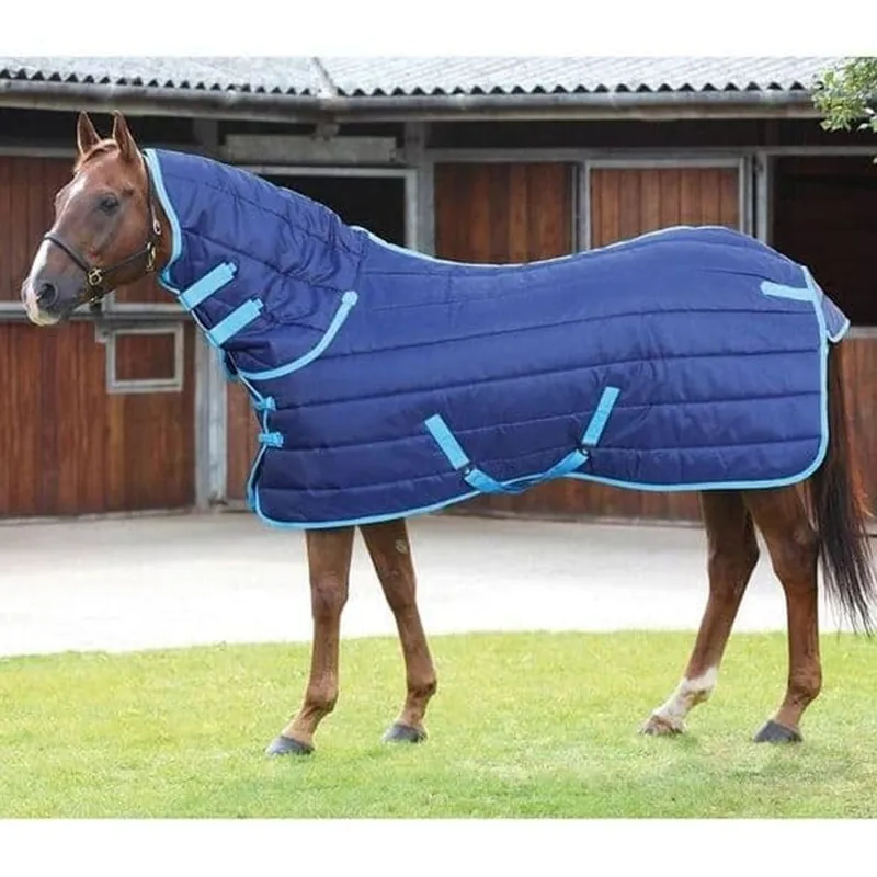 Shires Tempest 300 Stable Combo Rug - Navy/Blue