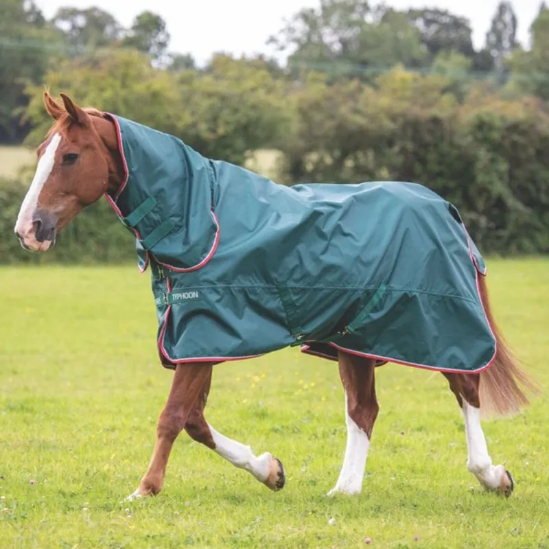 Shires Typhoon Lite Combo Turnout Rug - Green
