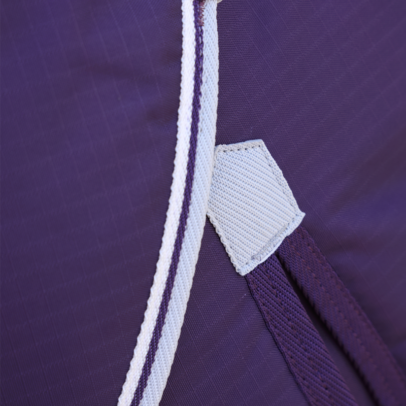 Shires Highlander Original 100 Turnout Rug and Neck Set - Plum-6