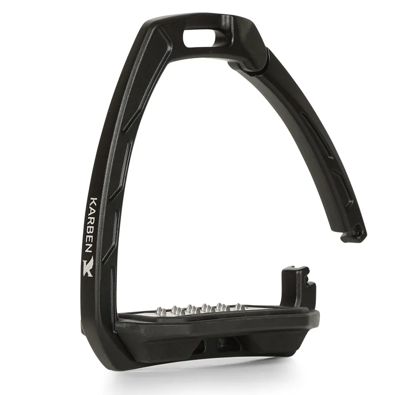Shires Karben Ultra Grip Stirrups - Black 