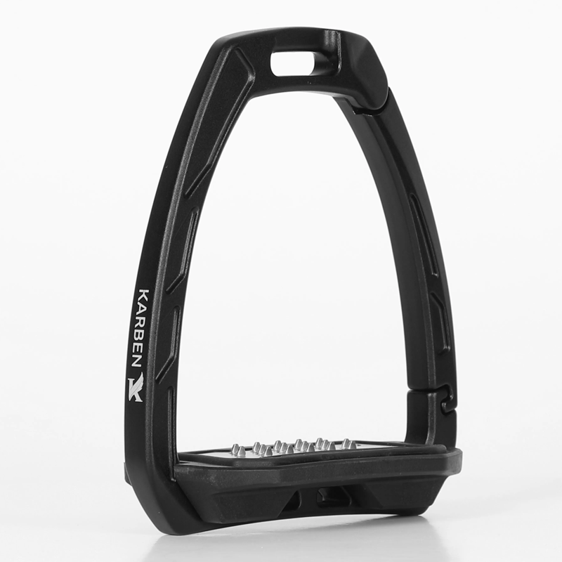 Shires Karben Ultra Grip Stirrups - Black -2