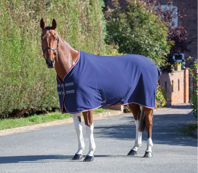 Shires Tempest Original Fleece Rug - Navy