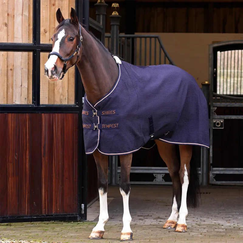 Shires Tempest Original Waffle Rug - Navy