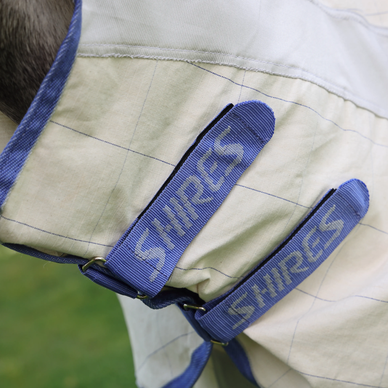 Shires Tempest Original Summer Shield Rug with Mesh - Grey-1