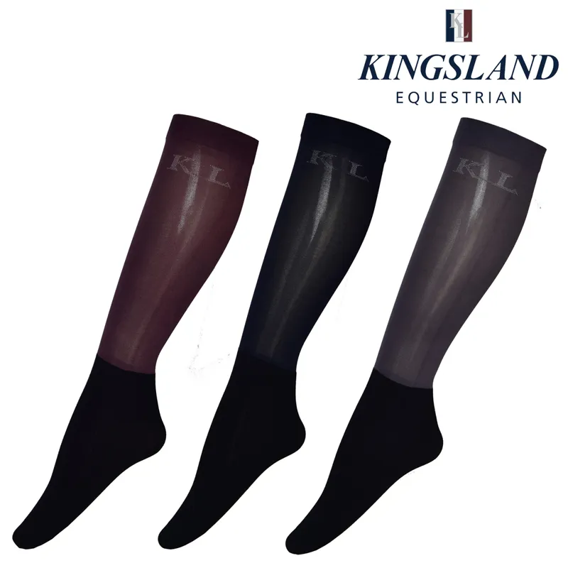 Kingsland KLmylo Unisex Show Socks 3-Pack - Multi