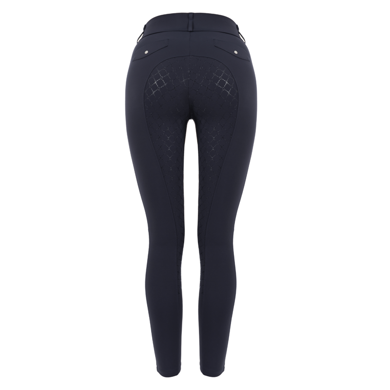 Cavallo Candiss Grip Mobile Ladies Breeches - Dark Blue-1
