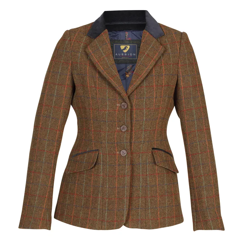 Aubrion Ladies Saratoga Jacket - Rust Check