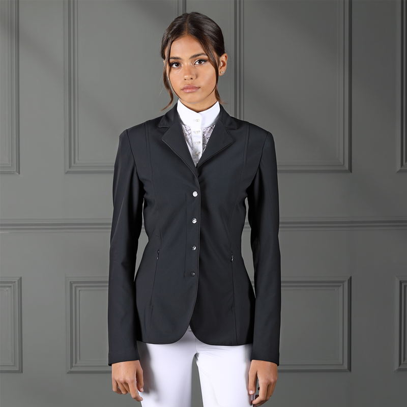 Aubrion Ladies Dartford Show Jacket - Black-2
