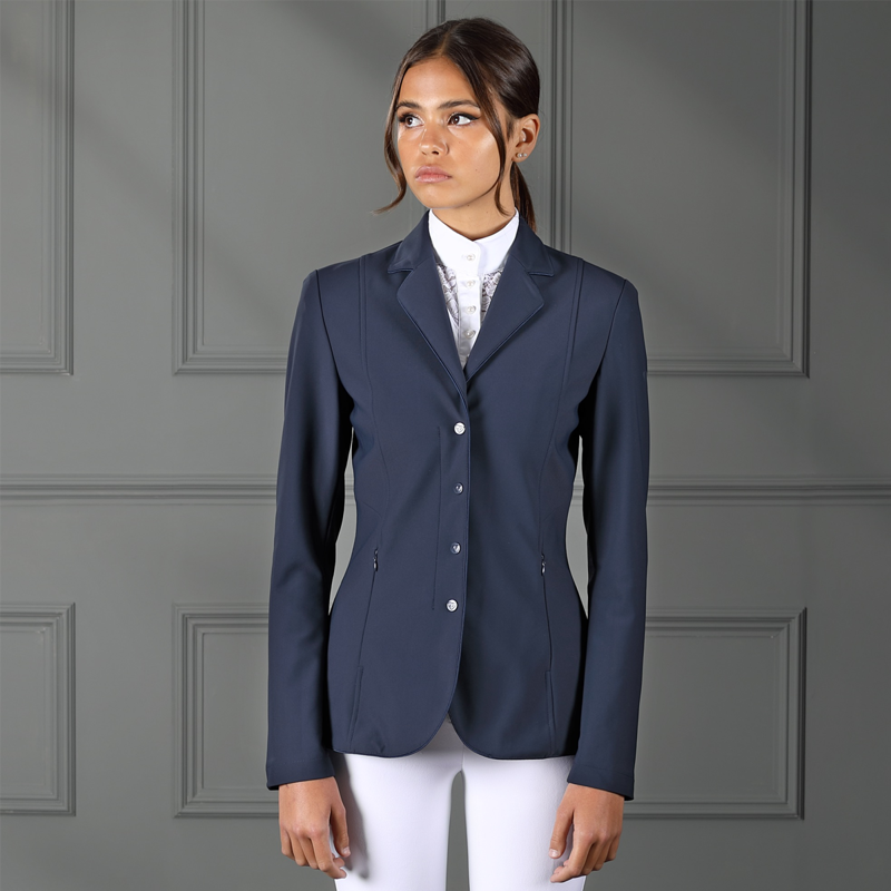 Aubrion Ladies Dartford Show Jacket - Navy-2