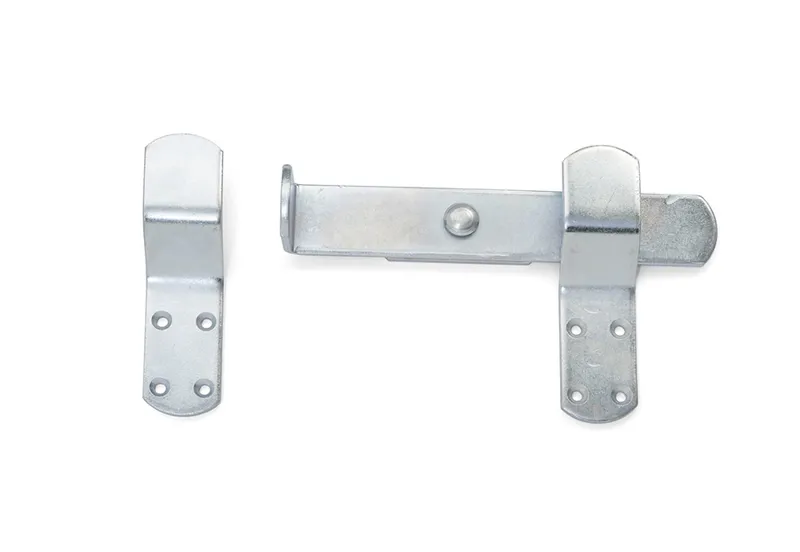Shires Metal One Size Kick Over Door Bolt