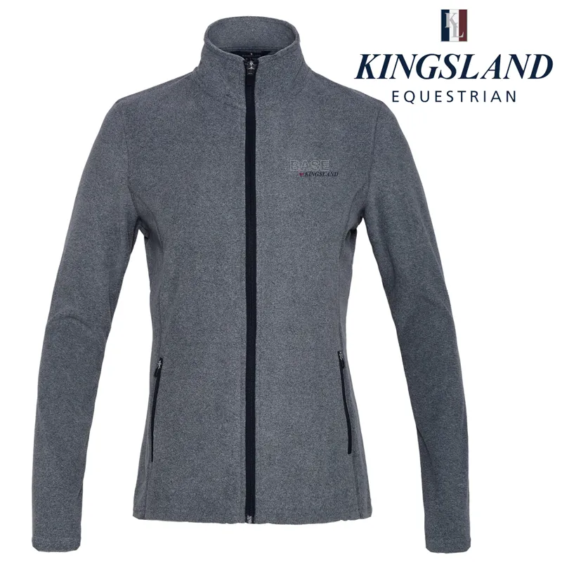 Kingsland KLmitsue Ladies Micro Fleece Jacket - Dark Grey