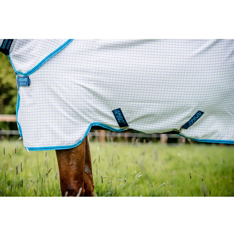 Horseware Amigo Aussie Allrounder Disc Front - Navy Check-2