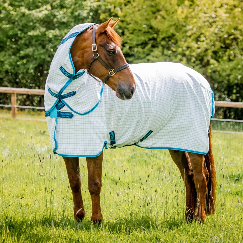 Horseware Amigo Aussie Allrounder Disc Front - Navy Check