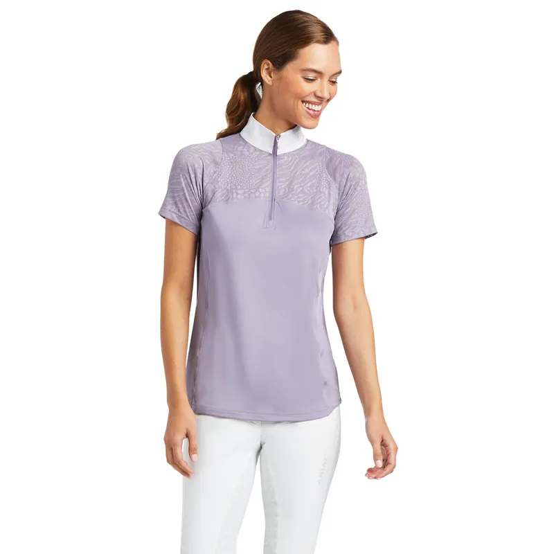 Ariat Women's Airway 1/4 Zip Show Shirt - Dusk