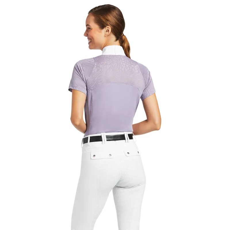 Ariat Women's Airway 1/4 Zip Show Shirt - Dusk-1