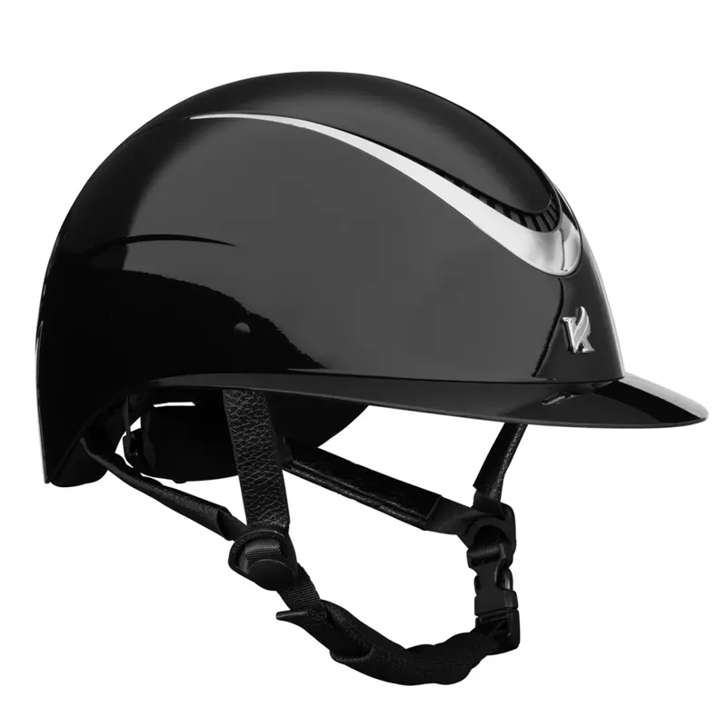 Shires Karben Alina Ellipse Riding Hat - Black/Gun Metal