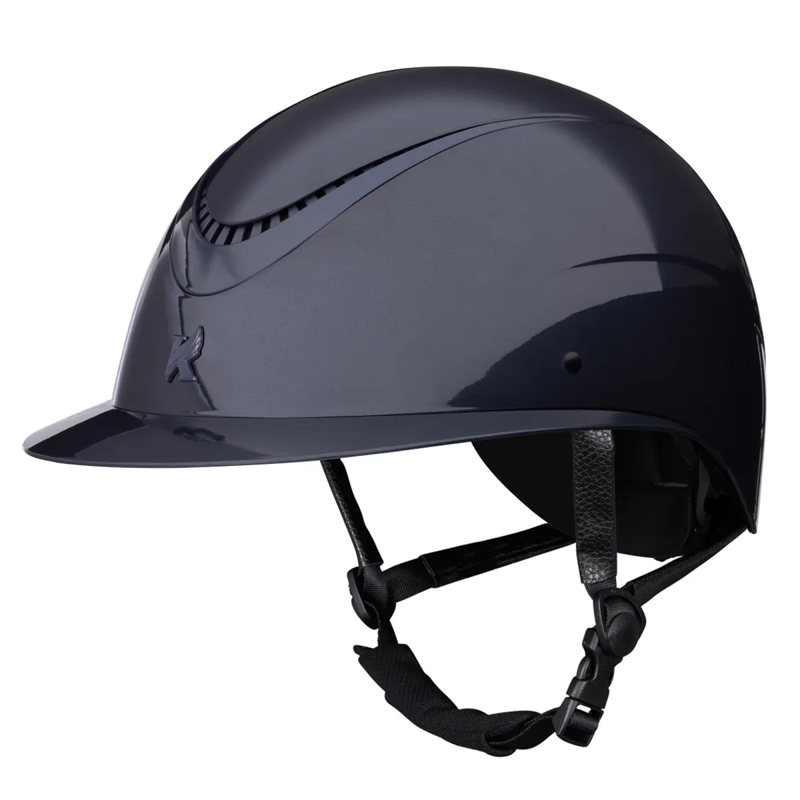 Shires Karben Alina Ellipse Riding Hat - Navy/Navy-2